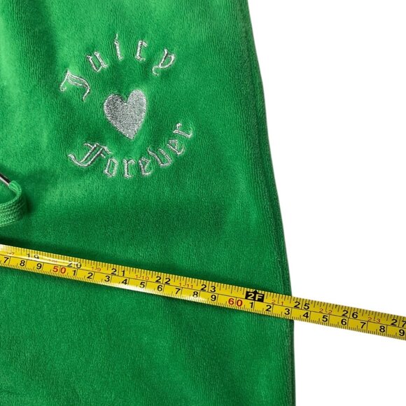 Juicy Couture Forever 21 Green Velour Joggers Lounge Pants Size 2X - Picture 9 of 15